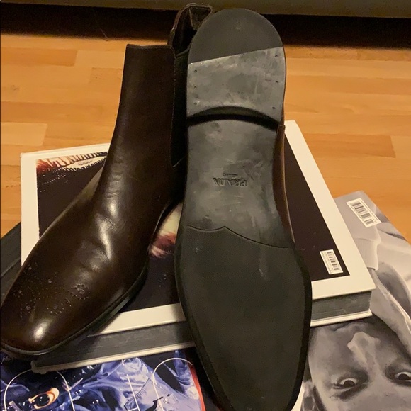 PRADA Men’s Brown Leather JODPHUR boot! - Picture 3 of 5
